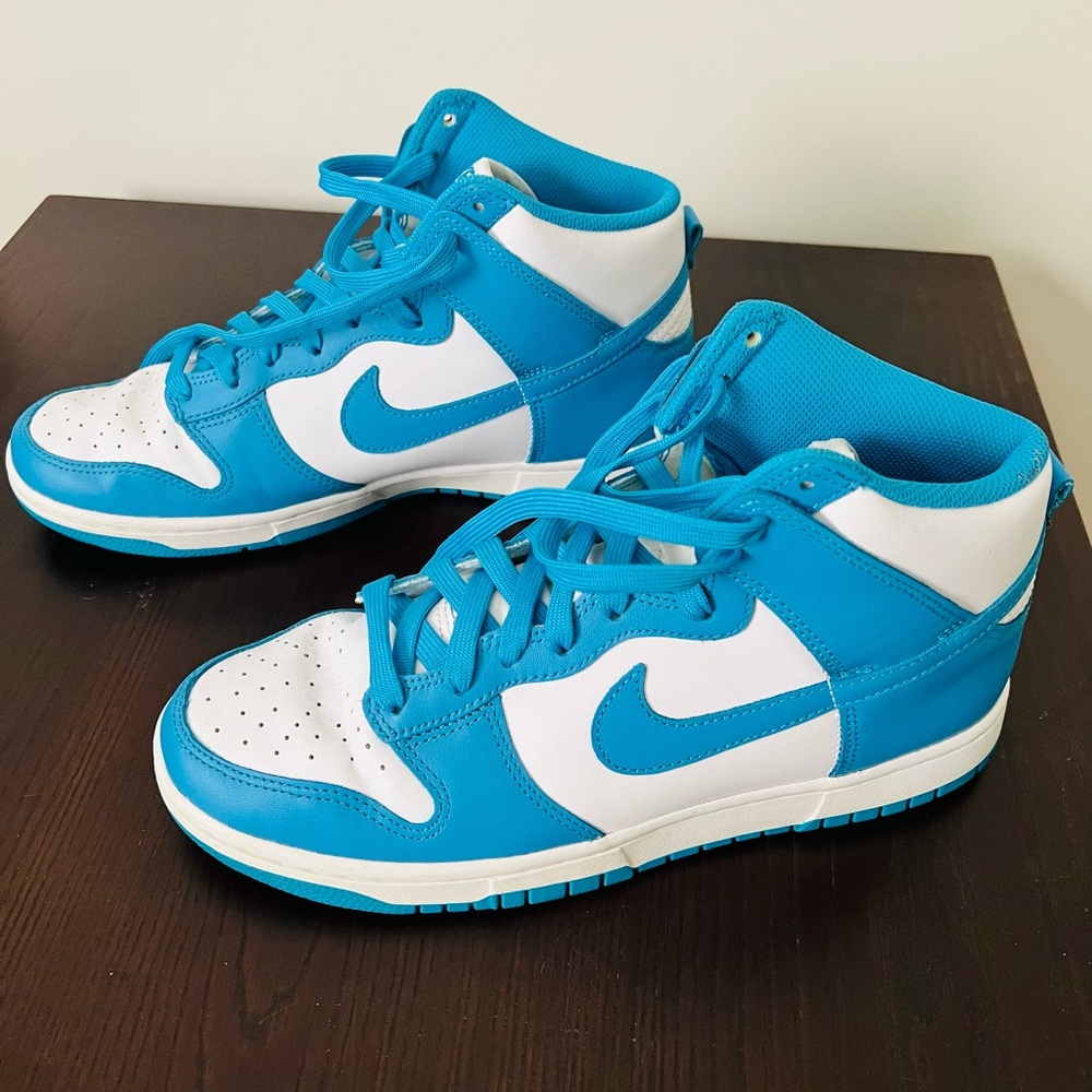Nike Dunk High 'Laser Blue' DD1399-400 Size 9